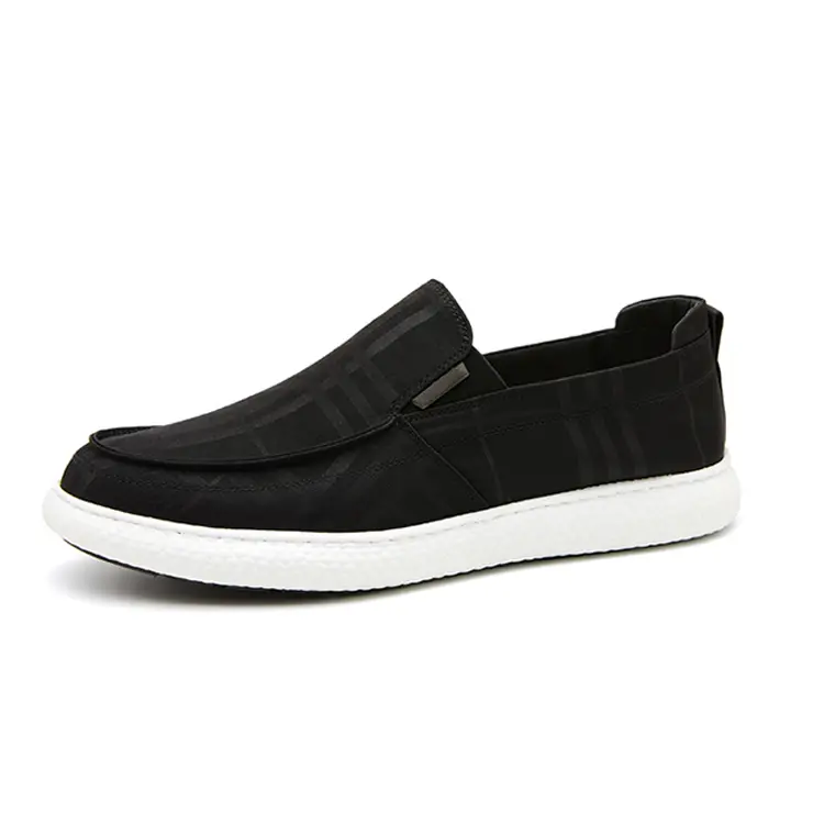 Simple Mature Style Gentleman Retro Fashion Comfortable Slip On Mens Loafer Shoes Casual