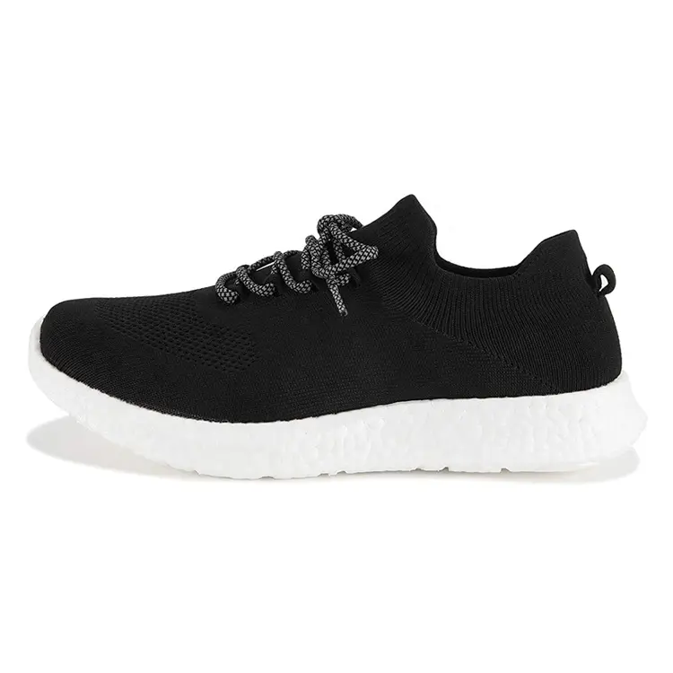 Knit Winter MD Female OEM Logo OEM  ODM Service Top Level China Lace-up Custom Brand Casual Knitting Shoes  for Men