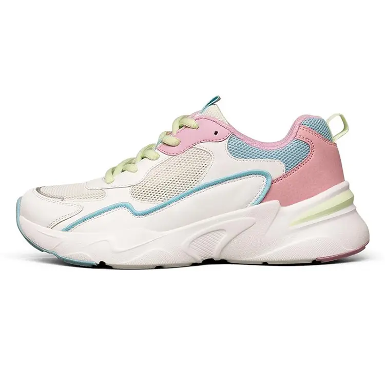 Wholesale Outdoor Breathable Mesh Woman Zapatillas Cheap Walking Sports Shoes Sneakers