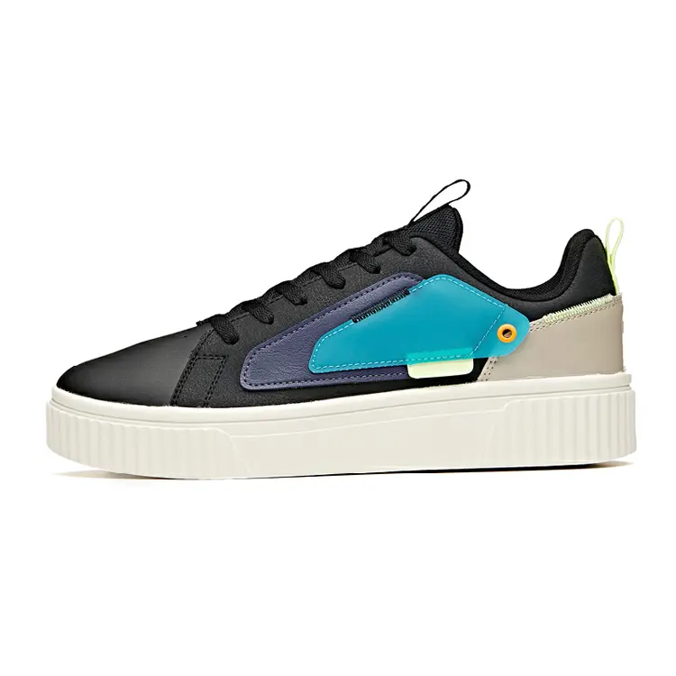 Factory Wholesale Custom Logo White Platform Sneaker Skateboard Women Men Sneaker Shoes Casual