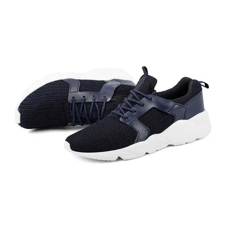 China Wholesale Footwear Soft Comfortable Outdoor Casual Knitting Sport Shoes