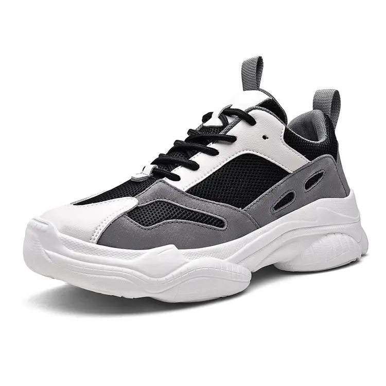 Jisn Er Hot Sale Mesh Breathable Zapatos Para Hombres Sports Shoes Men Running Trainers Sneakers