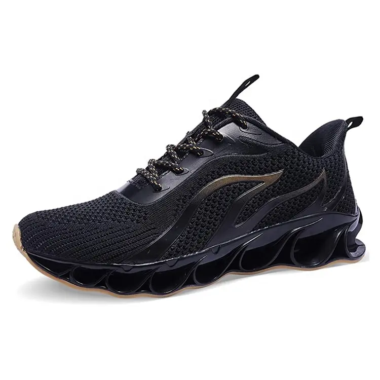 China Hot Selling Men Fashion Outdoor Running Sneakers Casual Lightweight Rubber Sole Sport Running Shoes For Men