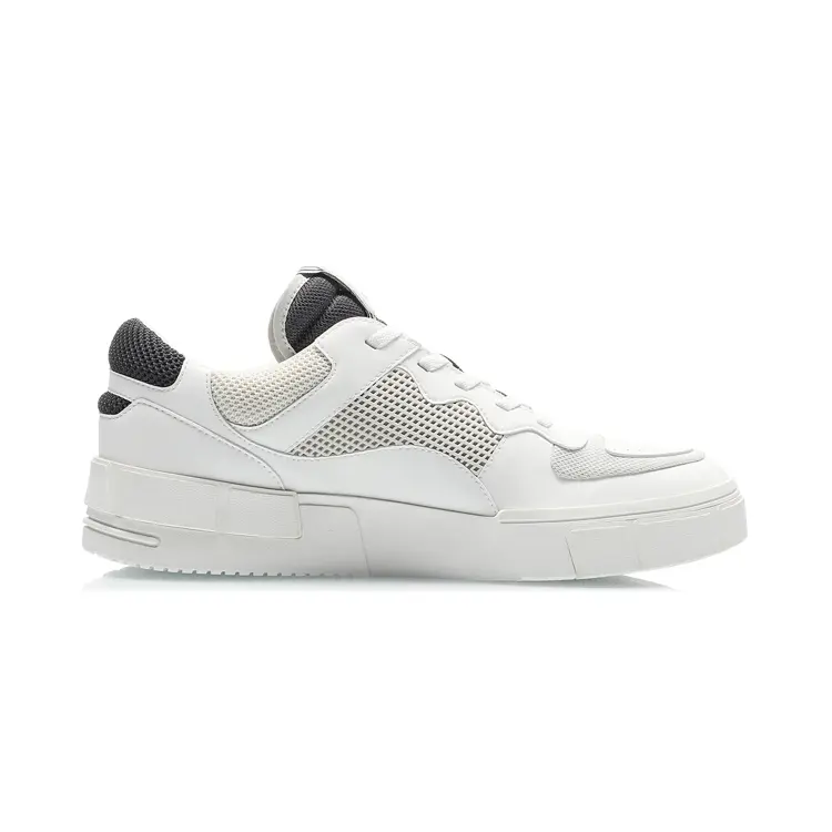 Custom Brand Outdoor Walking Low Upper Breathable White Sports Shoes Sneakers Men