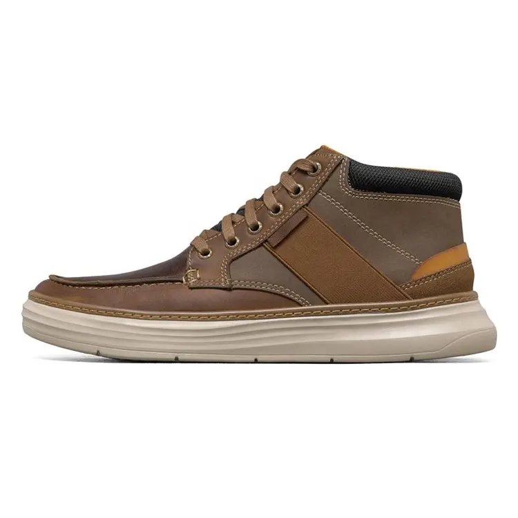 China New Style Hot Selling Comfortable Casual Shoes Sneakers Mid Top Men's Casual Shoes