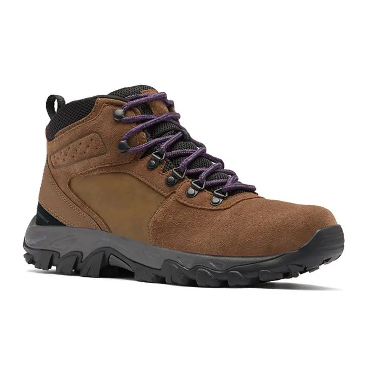 Custom Logo Design Adults Leather Hard-Wearing Climbing Hiking Shoes Men Boots Outdoor