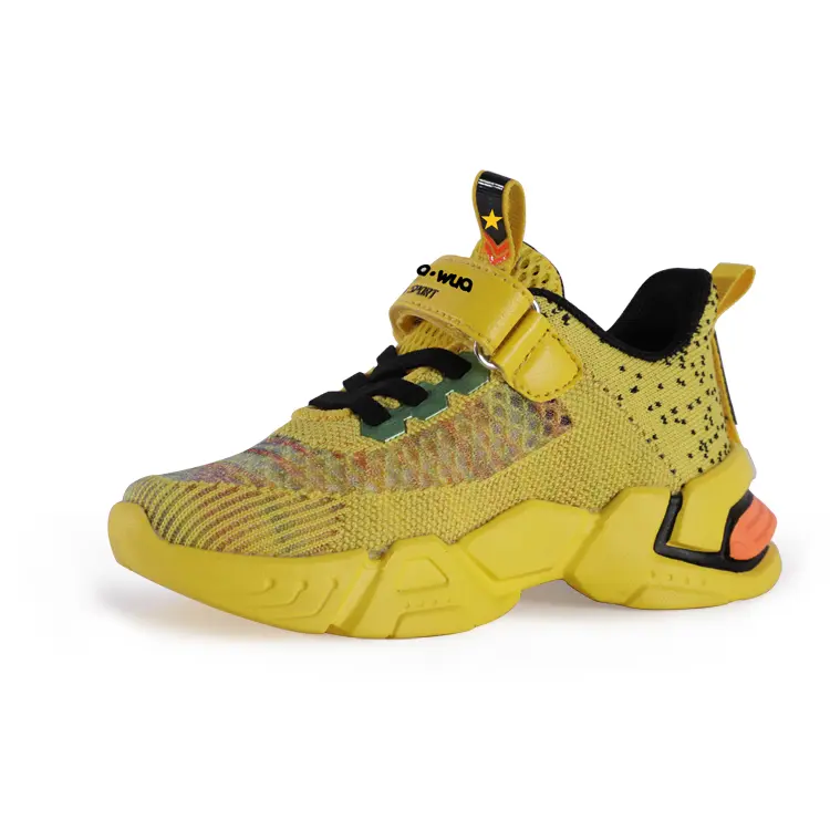 Outdoor Hot Selling Trending Children School Tennis Zapatillas Soft Sports Shoes For Kids Boy