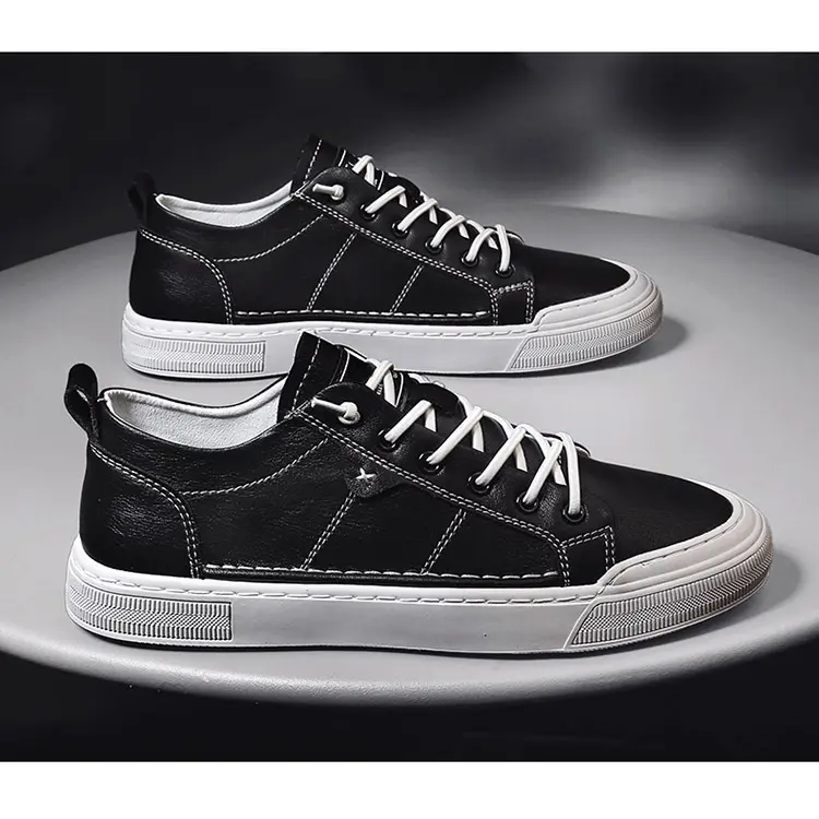 Hot Sale Simple Stylish Young Custom Flat Walking Zapatos Mens Shoes Casual Sport Sneakers