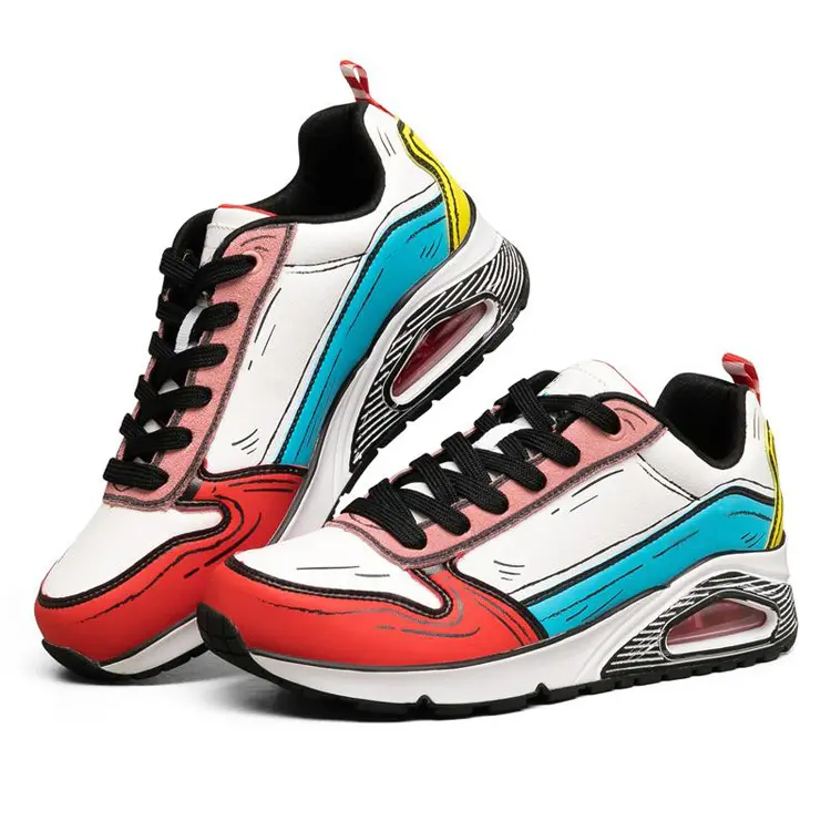 Jian Er Women Mens Sneaker Casual Shoes Wholesale Colorful China OEM ODM T/T L/C Unisex Customized Wear Outdoor Sports Leather
