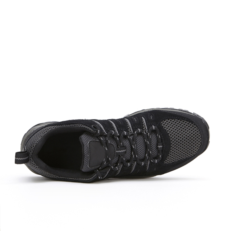 Hot Sale Climbing Breathable Outdoor Brand Design Black Men's Running Shoes For Outdoor
