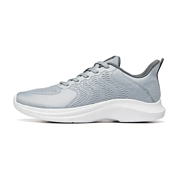 Hot Selling Athletic Outdoor Sneakers Lightweight Breathable Box Customized MD Mesh Men Boy School Running Shoes China Men