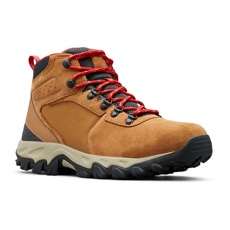 Custom Logo Design Adults Leather Hard-Wearing Climbing Hiking Shoes Men Boots Outdoor