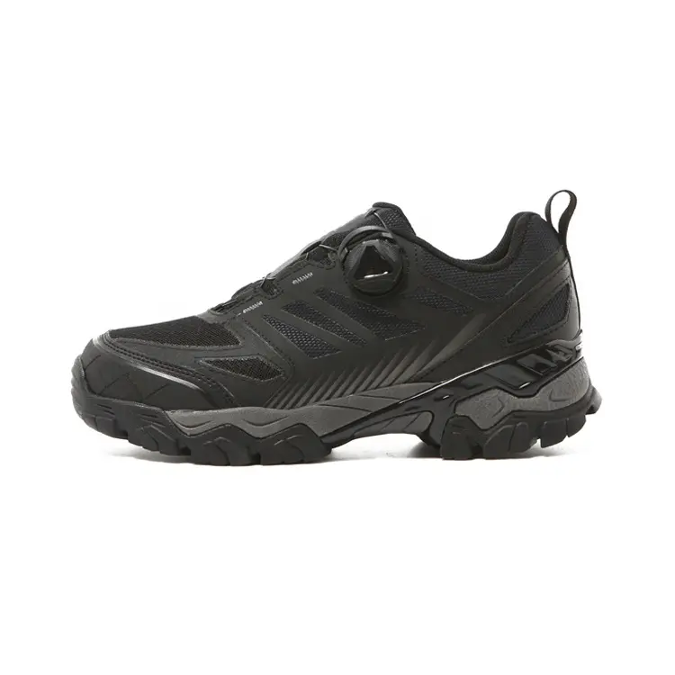 Wholesale Custom LOGO Low Cut Fashion Rotating Button Safety Sneaker Men's Outdoor Trail Hiking Shoes