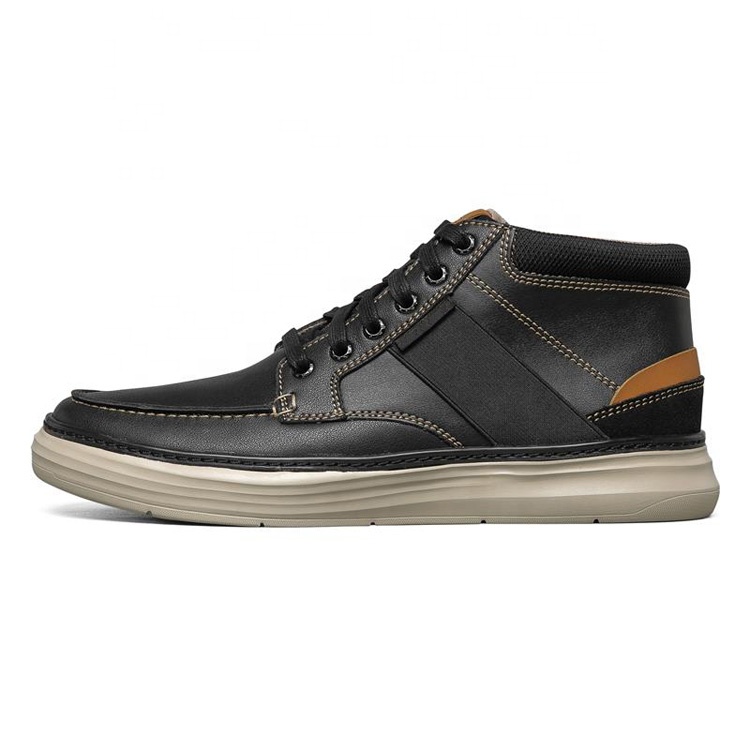 China New Style Hot Selling Comfortable Casual Shoes Sneakers Mid Top Men's Casual Shoes