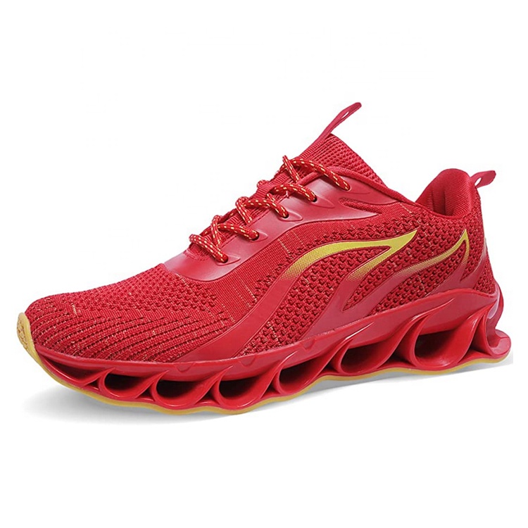 China Hot Selling Men Fashion Outdoor Running Sneakers Casual Lightweight Rubber Sole Sport Running Shoes For Men