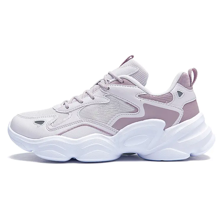 Custom Comfortable Zapatos Deportivos Pink Lovely Styles Sneaker Sports Platform Shoes for Women