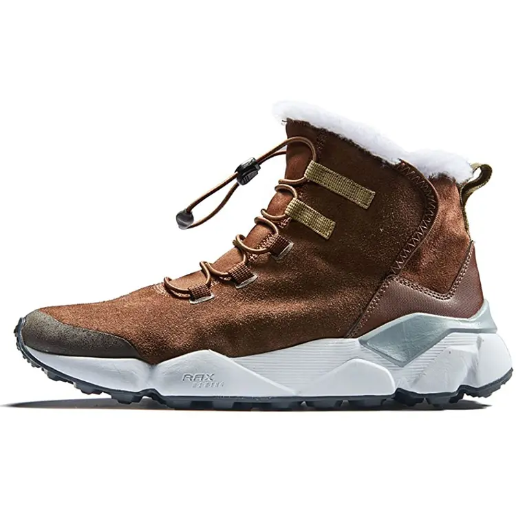 New Styles Unisex Comfortable Soft Faux Fur Anti-Slippery Shoes Women Men Warm Snow Boots